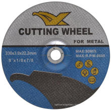 9′′ Angle Grinder En12413 Resin Abrasive Cutting Discs for Metal
